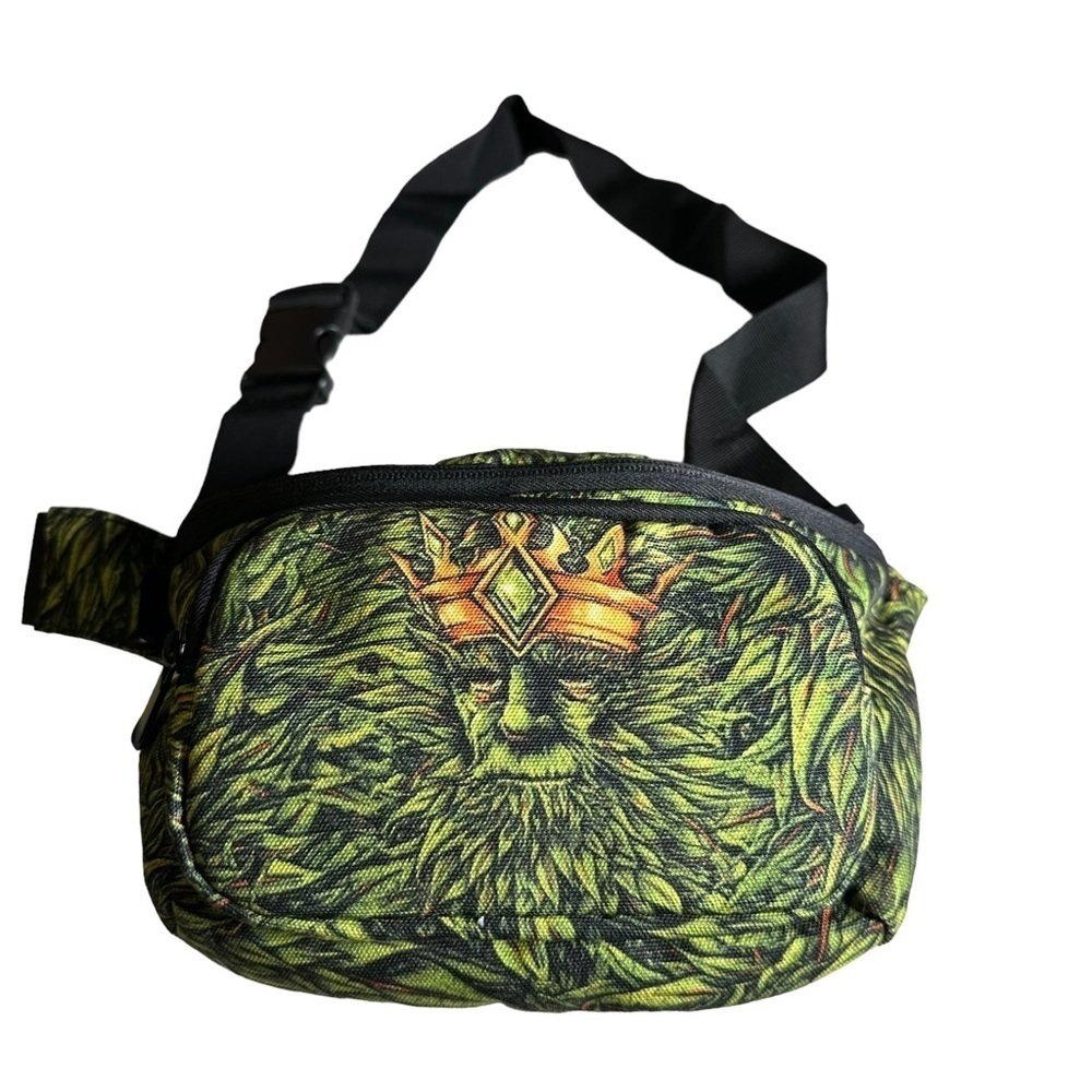 Emerald Harvest Chronic King Crossbody Bag Fanny Pack